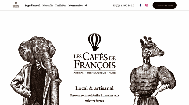 lescafesdefrancois.com