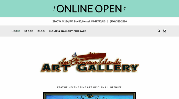 lescheneauxislandsartgallery.com