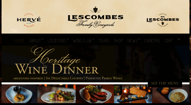 lescombeswinery.com