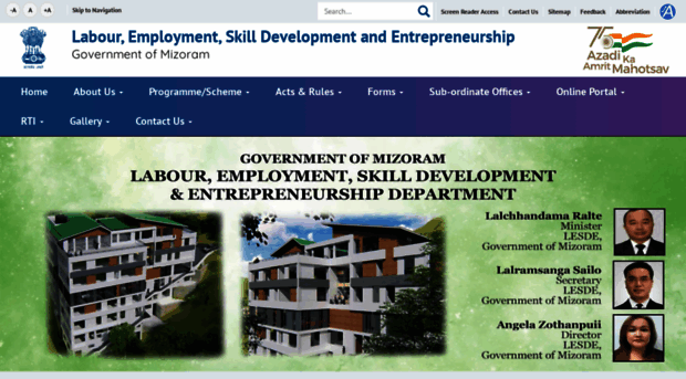 lesde.mizoram.gov.in