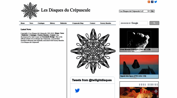 lesdisquesducrepuscule.com