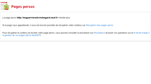 lesguerriersdivindasgard.neuf.fr