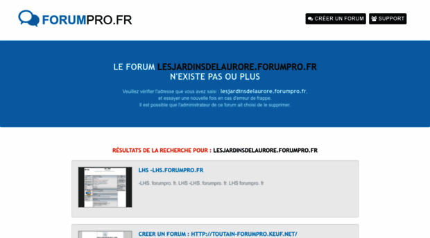 lesjardinsdelaurore.forumpro.fr