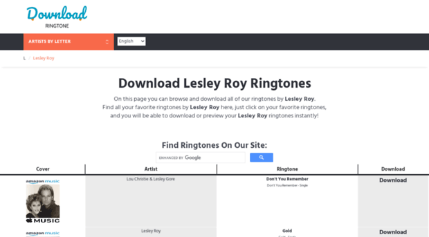 lesleyroy.download-ringtone.com