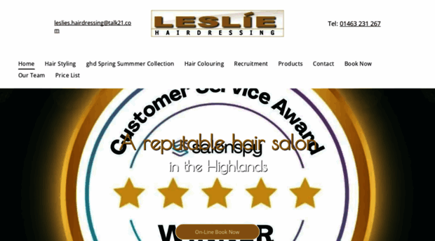 leslie-hairdressing.co.uk