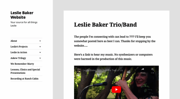 lesliebakerwebsite.com