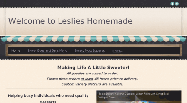 leslieshomemade.com