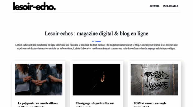 lesoir-echos.com