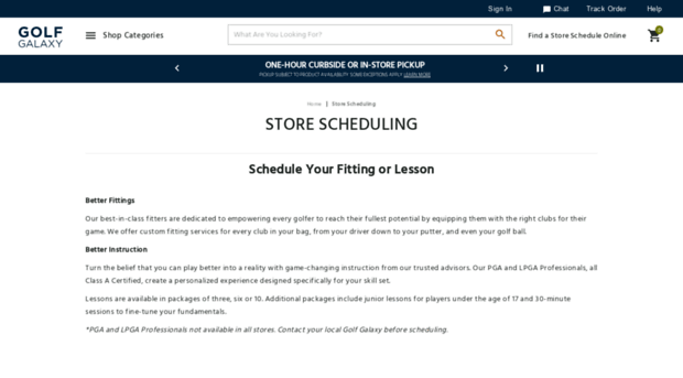 lessons.golfgalaxy.com