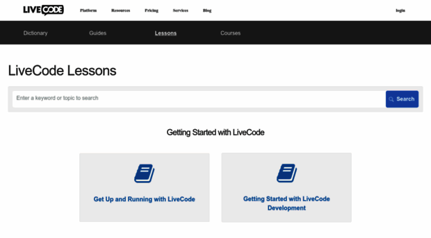 lessons.livecode.com