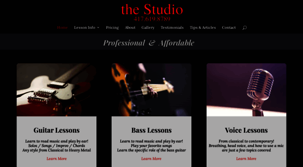 lessonsatthestudio.com