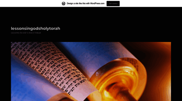 lessonsingodsholytorah.wordpress.com