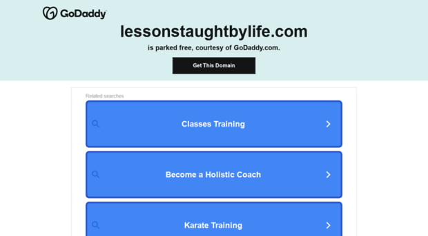 lessonstaughtbylife.com