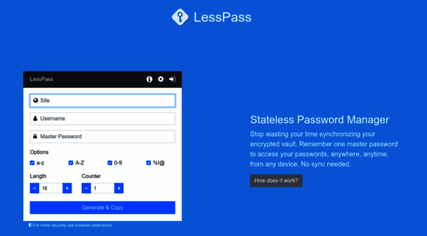 lesspass.com