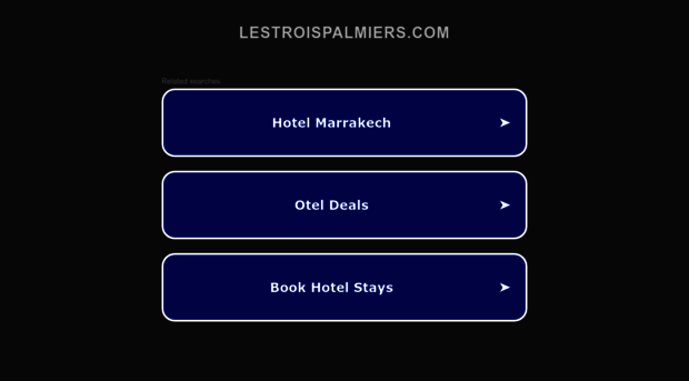 lestroispalmiers.com