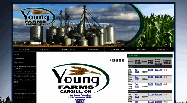 lesyoungfarms.com
