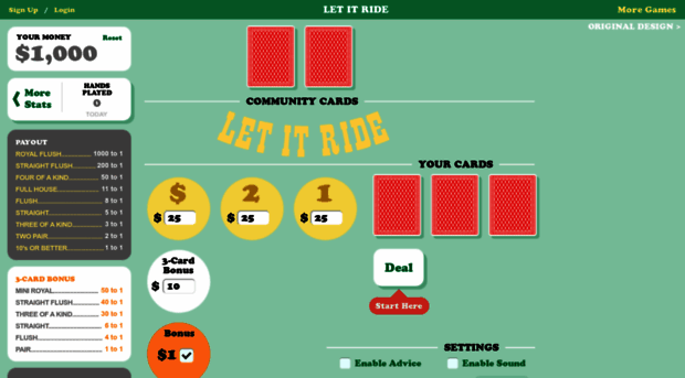let-it-ride.table-games-online.com