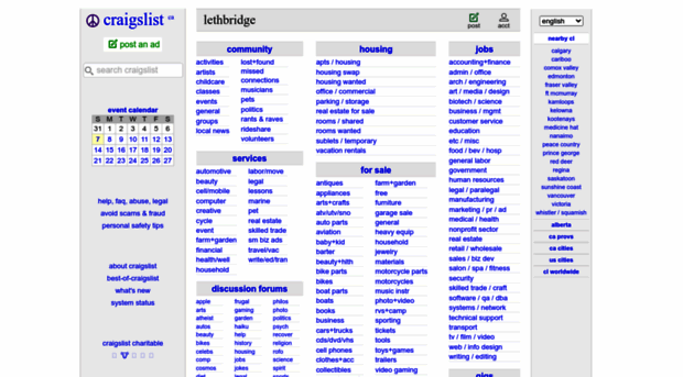 lethbridge.craigslist.org