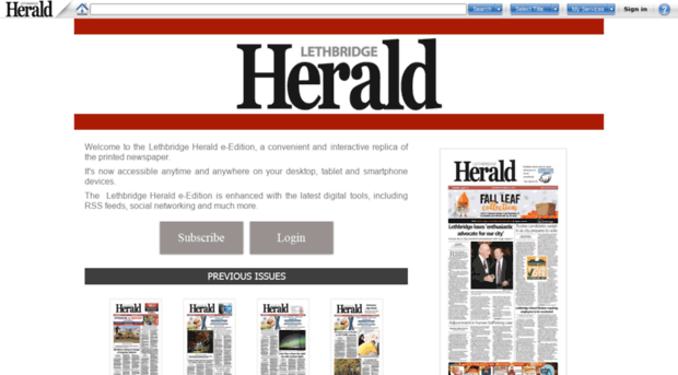 lethbridgeherald.newspaperdirect.com