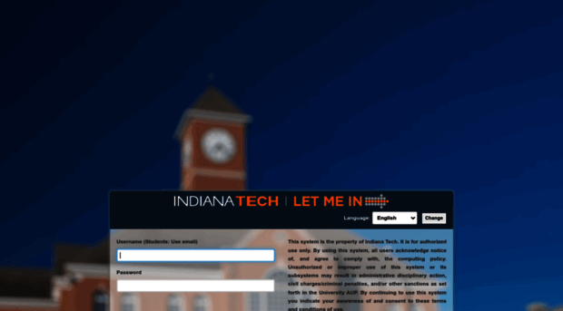 letmein.indianatech.net