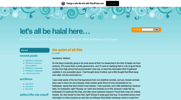 letsallbehalalhere.wordpress.com