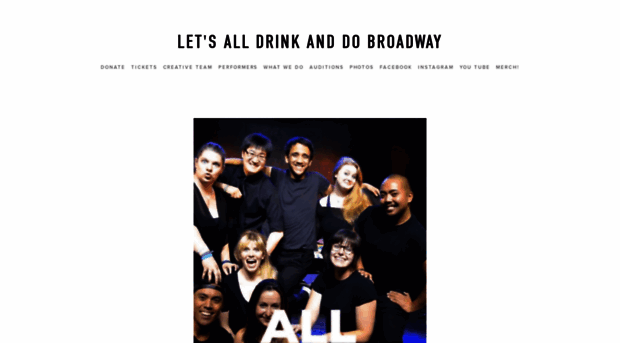 letsalldrinkanddobroadway.com