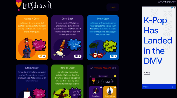 Draw Best (drawing game) / LetsDrawIt