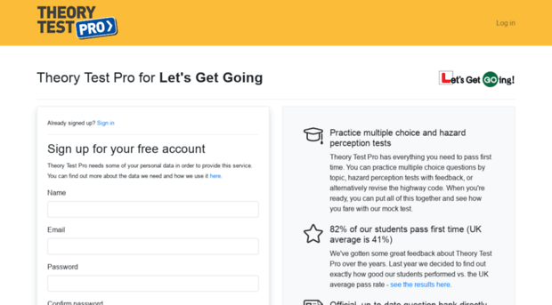 letsgetgoing.theorytestpro.co.uk