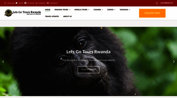 letsgotoursrwanda.com