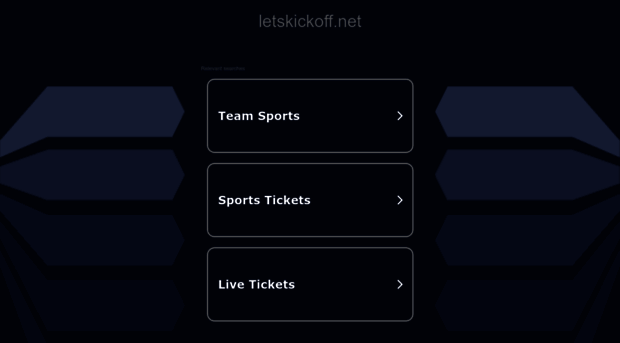 letskickoff.net