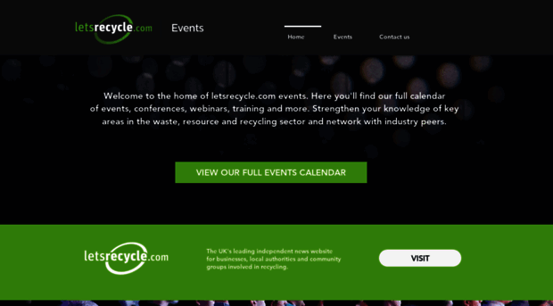 letsrecycleevents.com