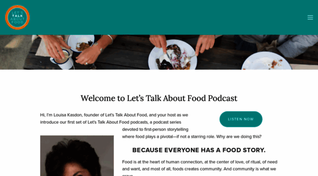 letstalkaboutfood.com