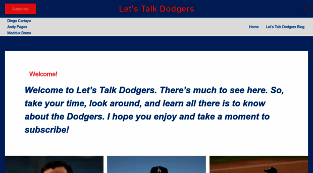 letstalkdodgers.com