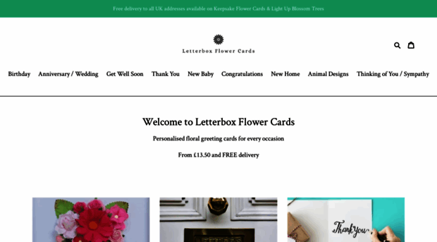 letterboxflowercards.co.uk