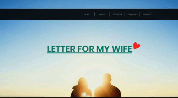 letterformywife.com