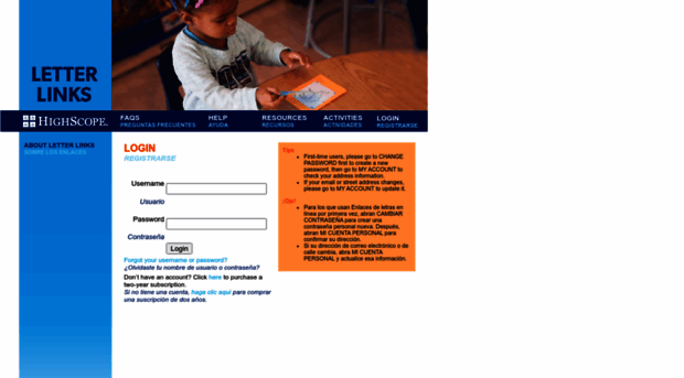 letterlinks.highscope.org