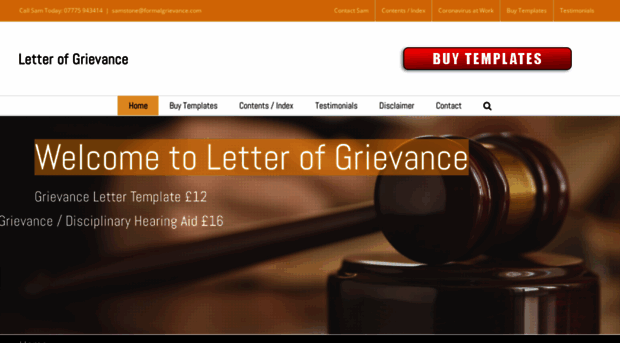 letterofgrievance.com