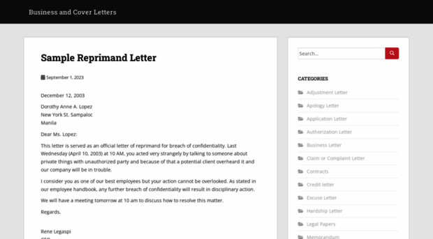 lettersample.net