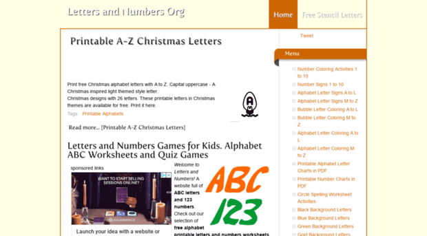 lettersandnumbers.org