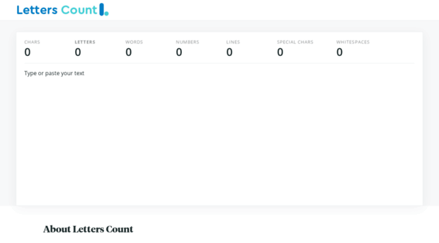letterscount.io