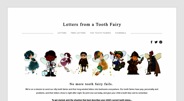 lettersfromatoothfairy.com