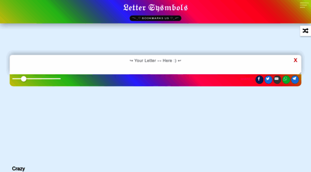lettersymbols.com