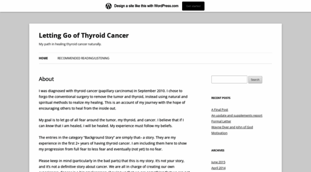 lettinggoofthyroidcancer.wordpress.com