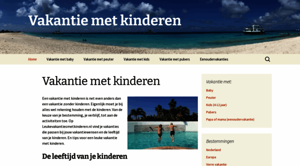 leukevakantiesmetkinderen.nl