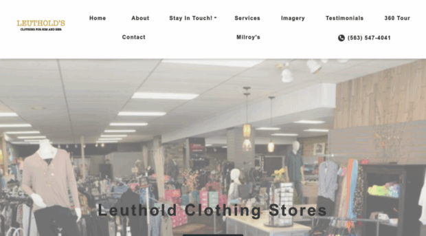 leutholdsclothing.com