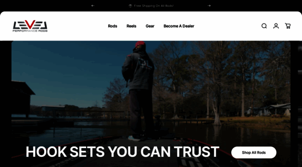 levelfishingrods.com