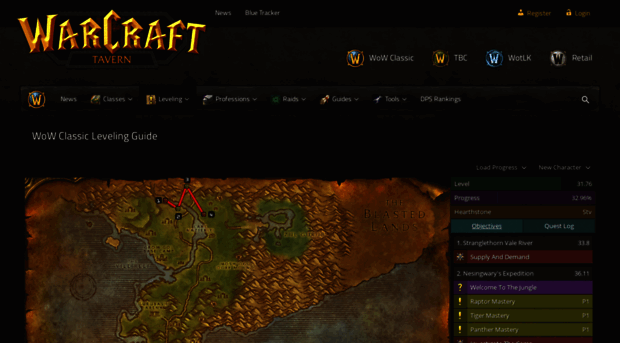 leveling.warcrafttavern.com