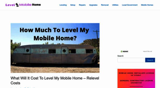 levelmymobilehome.com