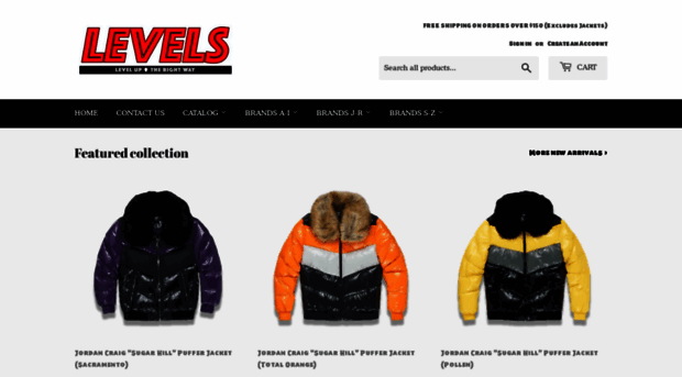 levelsclothingstore.com