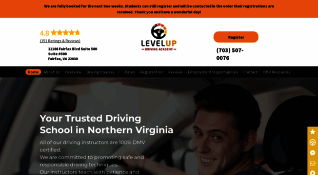 levelupdrivingva.com